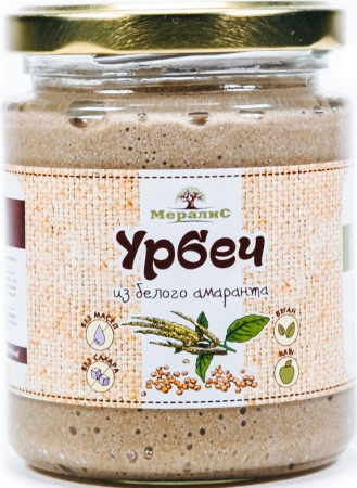 Урбеч из белого амаранта, "Мералис" 230 гр. РФ