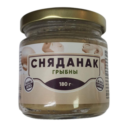 Сняданак з нута стэрылiзаваны "Сняданак Грыбны" 180гр.