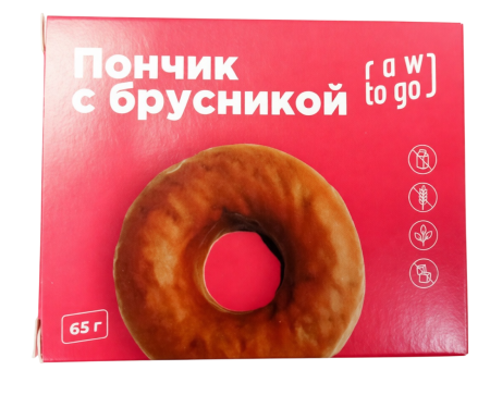 Пончик с брусникой 65 гр. RTG