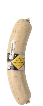 Паштет постный шампиньоны с гречкой "Vego"  300 гр. РФ