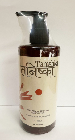 Кондиционер для поврежденных и ломких волос Shikakai & Tea Tree 300 мл  Tanishka