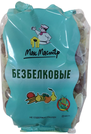Макароны безбелковые ягодные "Мак Мастер" 300 гр.