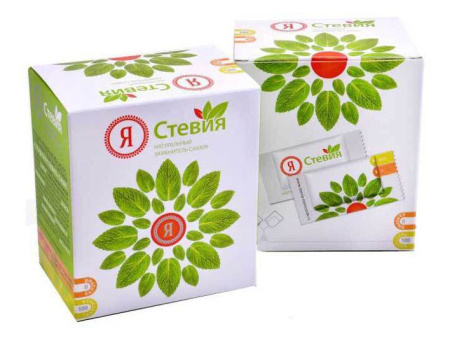 Сладкая  стевия (порошок) саше 1гр* 100шт. РФ