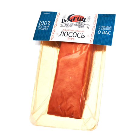 Продукт растительный Филе "Альтернативный "Лосось" Dr. Grün 200 гр.