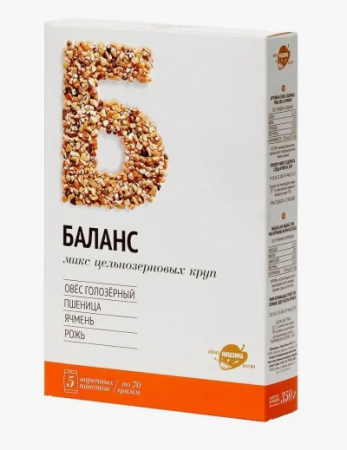 Смесь круп "Баланс" "Образ жизни Алтая" 350гр.