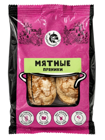 Пряники без глютена  Мятные "Чудесница" 180 гр.